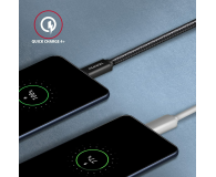 Axagon BUCM3-AM20AB, SPEED kabel USB-C - USB-A, 2m, USB 3.2 Gen 1 - 1353471 - zdjęcie 3